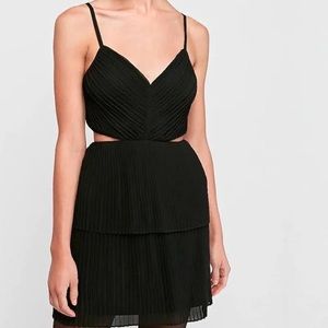 Express Dress - backless, pleated party dress, NWT $25